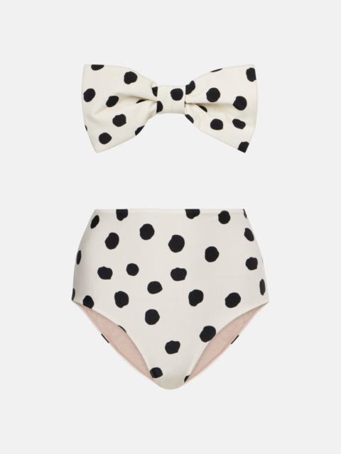 ADRIANA DEGREAS Strapless high-rise bikini