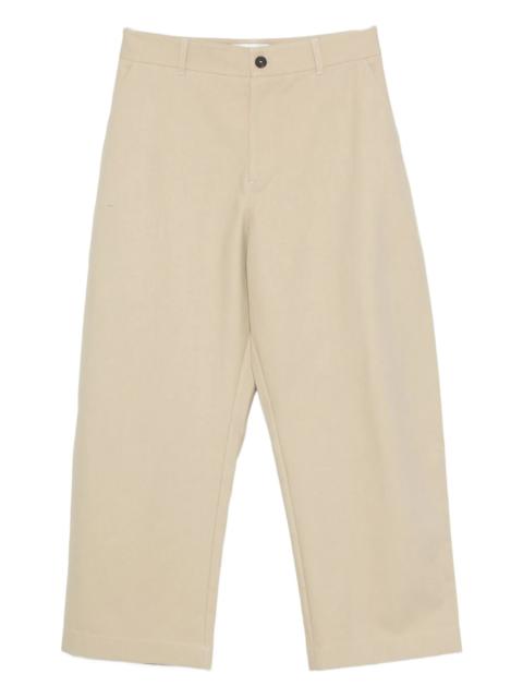 Studio Nicholson Studio Nicholson Button-fastening Cotton Trousers