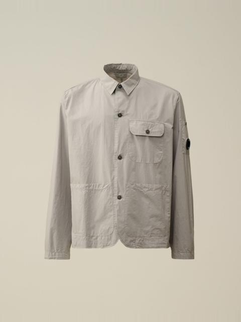Cotton Popeline Workwear Shirt