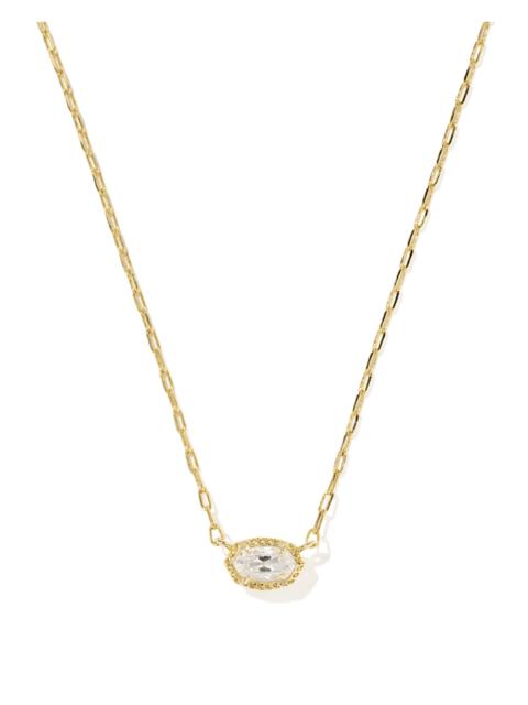 KENDRA SCOTT Mini Elisa Luxe Gold Pendant Necklace