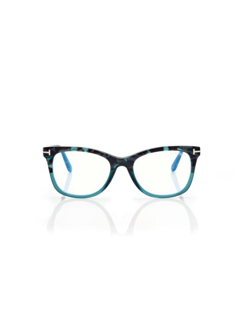 TOM FORD BLUE BLOCK SQUARE OPTICALS