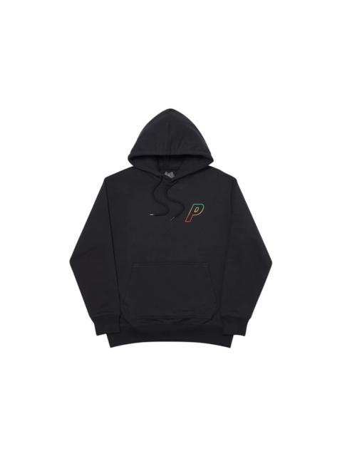Palace Linear Triple Fade Hood Black
