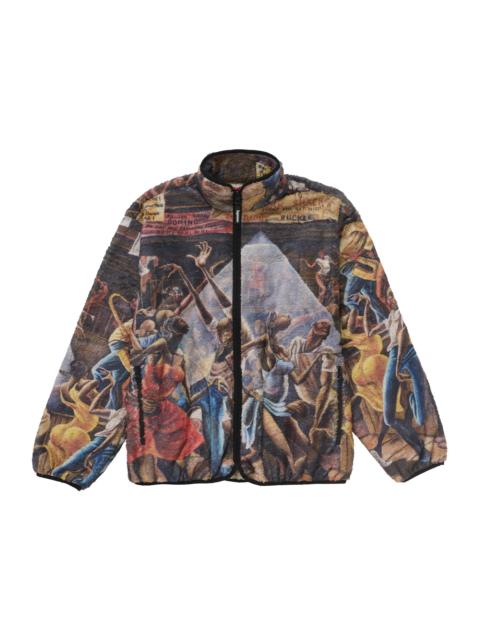 Supreme Supreme Ernie Barnes Fleece Jacket Multicolor