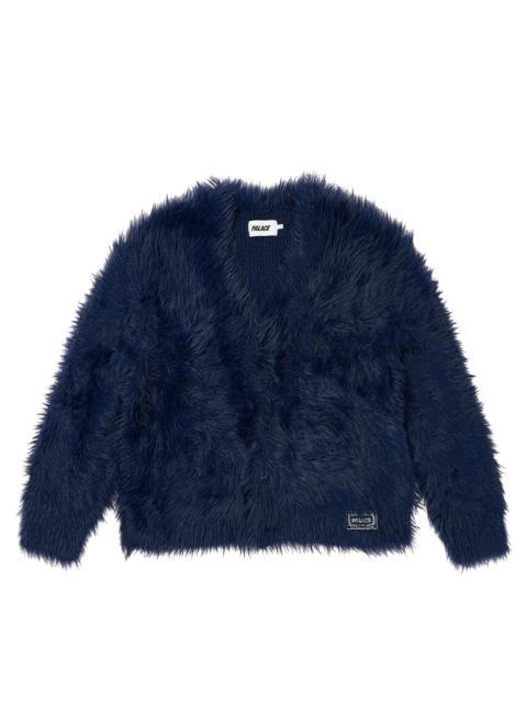 PALACE YETI CARDIGAN NAVY | REVERSIBLE