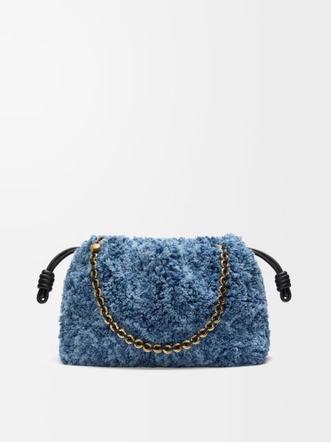 Loewe Medium Flamenco purse in denim