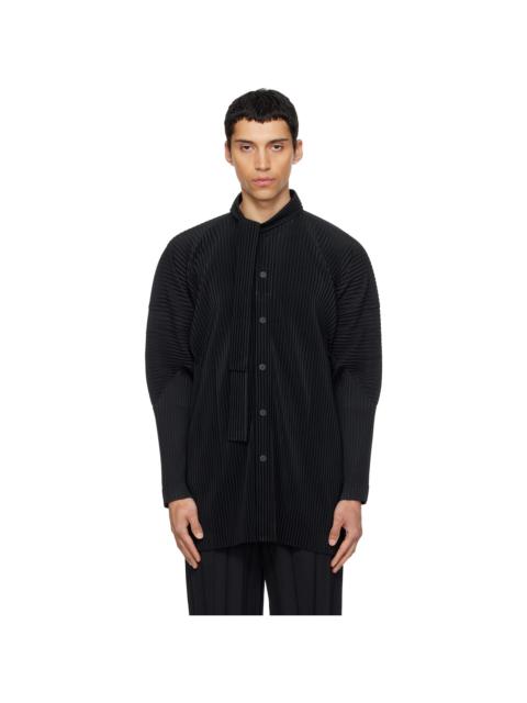 ISSEY MIYAKE Black Monthly Colors February Shirt