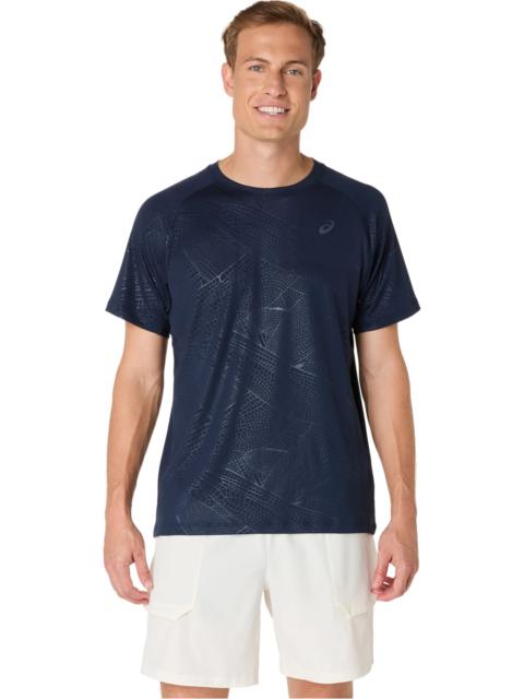 Asics GAME ALL OVER PRINT SHORT SLEEVE TOP