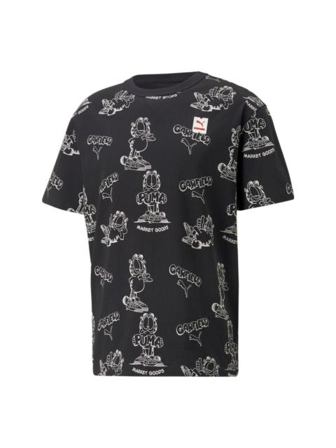 PUMA PUMA x GARFIELD Printed Tee 'Black' 534434-01
