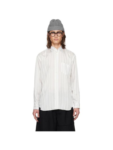 Comme des Garçons SHIRT White Striped Shirt