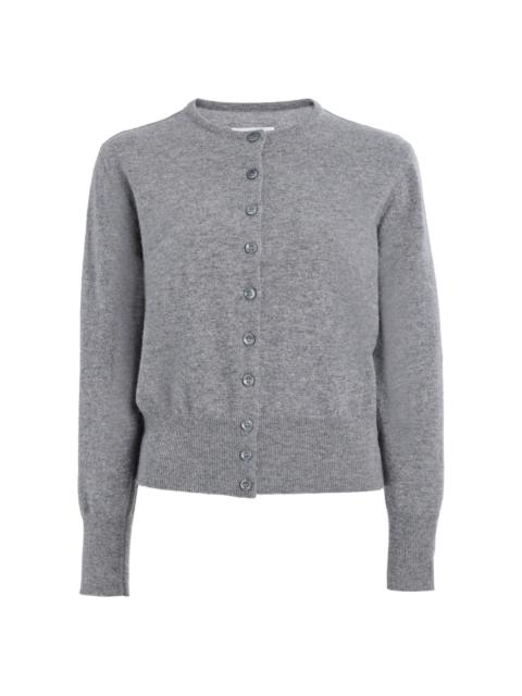 Maison Margiela Knit Wool Cardigan grey