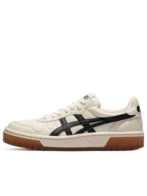 Asics ASICS 법원 MZ 크림 검정 껌