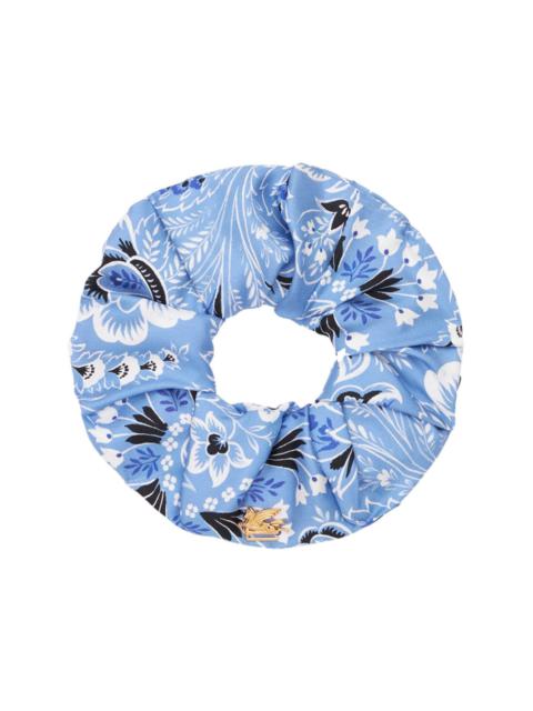 Etro floral-print silk hair band