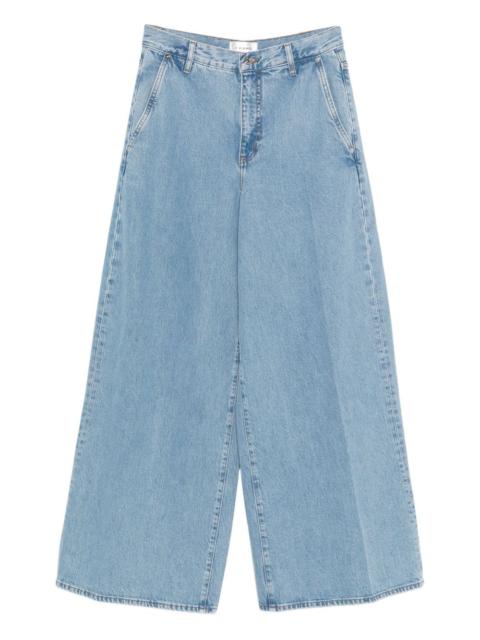 FRAME The Drape wide-leg jeans