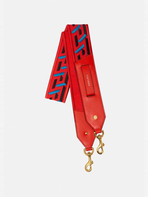 VERSACE La Greca Signature Bag Strap