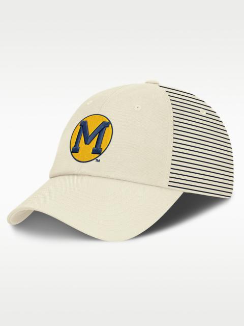Nike Michigan Denim Club Men's Nike College Adjustable Hat