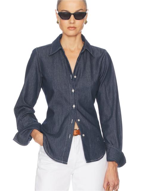 HELSA Denim Fitted Shirt