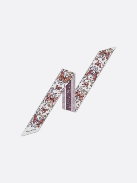 Dior Toile de Jouy Papillon Mitzah Scarf
