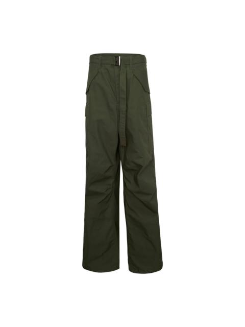 sacai Cotton Nylon Oxford Pants
