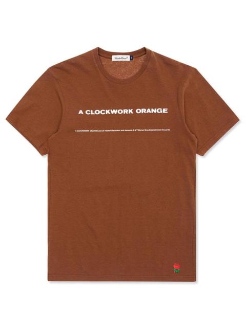 UNDERCOVER UNDERCOVER A CLOCKWORK ORANGE T-SHIRT - BROWN
