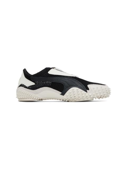 PUMA Black & Gray Mostro Mesh Sneakers