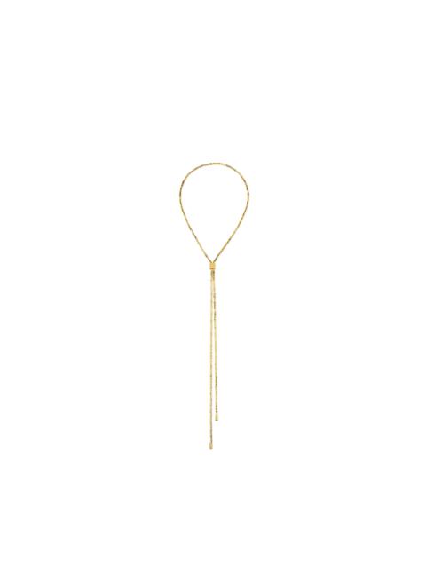 BRASS BIANCA LARIAT NECKLACE