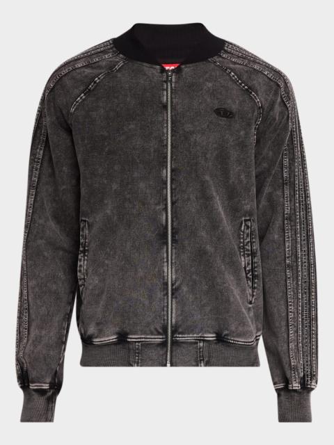 Diesel Men's Ss-S-Alt Sweat-S Full-Zip Sweatshirt