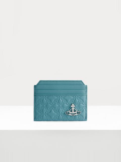 Vivienne Westwood EMBOSSED SLIM CARD HOLDER