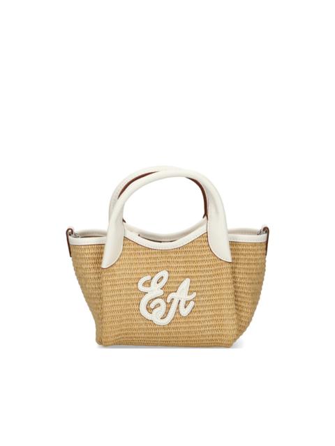 EMPORIO ARMANI top-handles logo-detail bag