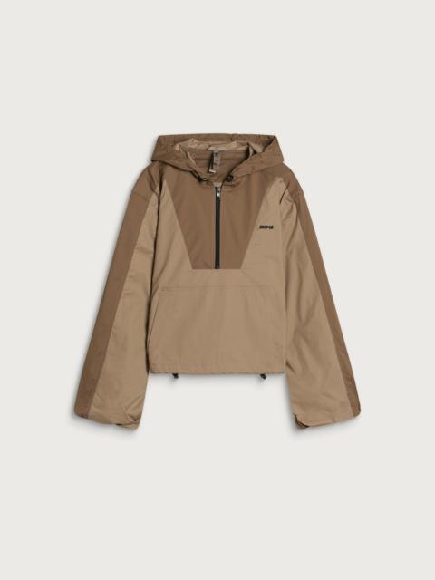 SKIMS SKIMS Woven Cotton Half Zip Pullover