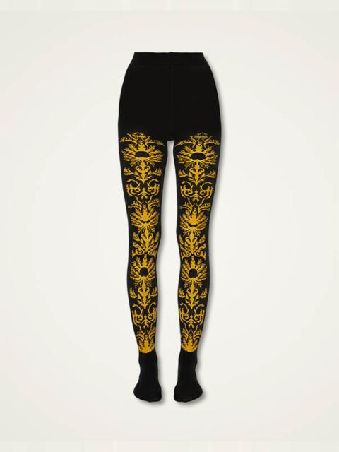 La DoubleJ Flocked Tights