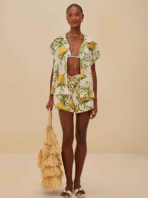 Off-White Delicate Pineapple Short