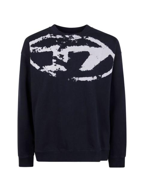 Diesel logo-print sweater
