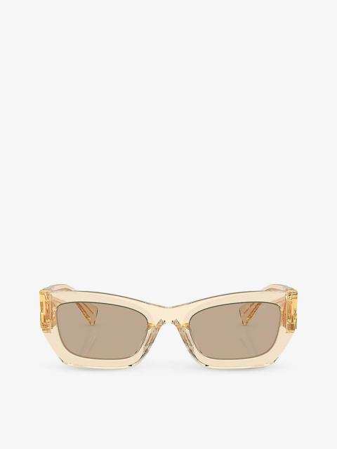 Miu Miu MU 09WS regular-frame acetate sunglasses