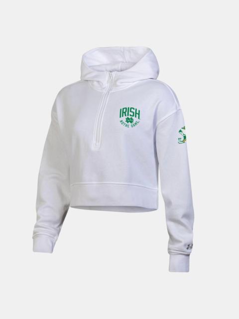 Under Armour Women's UA Rival Fleece Collegiate ½ Zip Hoodie