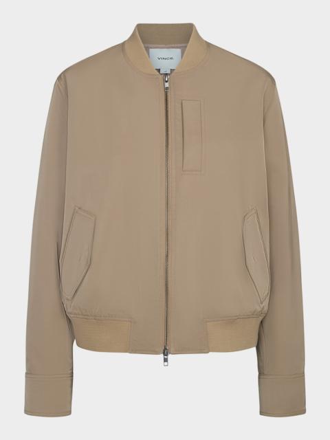Vince Relaxed Technical Bomber Jacket