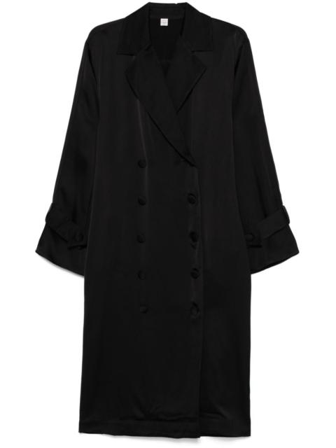 TOTEME satin midi dress