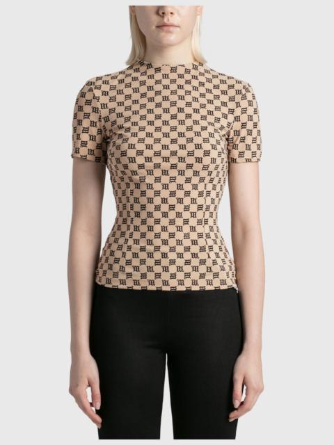 MISBHV monogram-print T-shirt