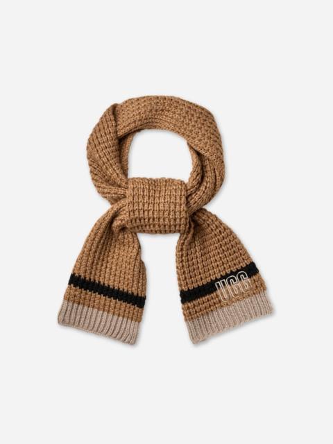 UGG ® Men's Waffle Stripe Scarf