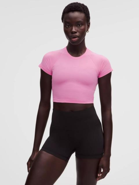 lululemon Swiftly Tech Cropped Short-Sleeve Shirt 2.0