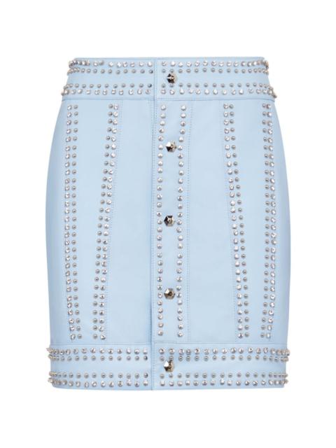 PHILIPP PLEIN studded mini skirt