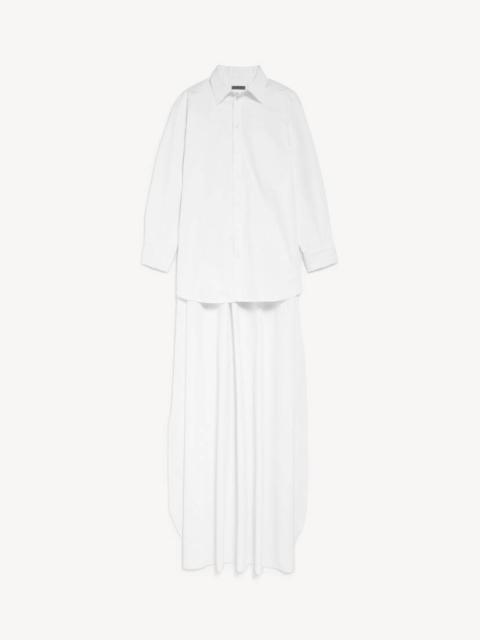 BALENCIAGA Women's Train Shirt in White