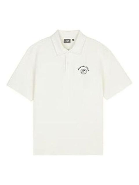 New Balance New Balance x SEIJI ANDY Graphic Polo Tee 'White' 5FD26231-IV