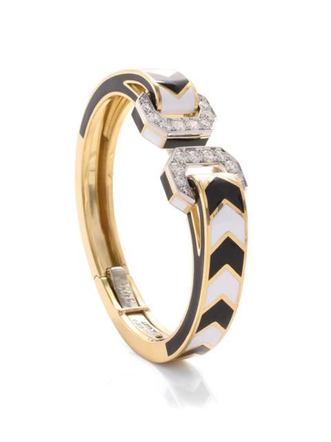 Chevron Double Buckle Bracelet