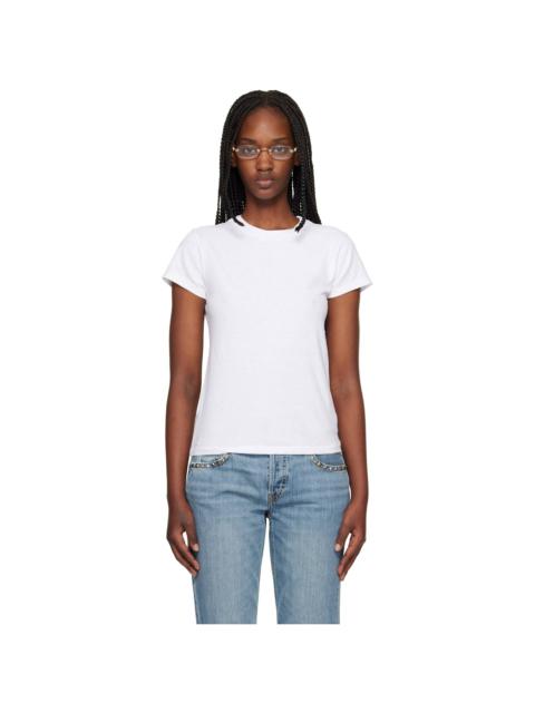 RE/DONE White Hanes Edition 1960s Slim T-shirt