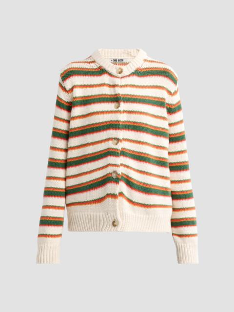 CIAO LUCIA! Women's Lorene Striped Cotton Cardigan - Venice Stripe