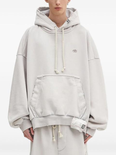 Maison MIHARAYASUHIRO pocket frayed hoodie