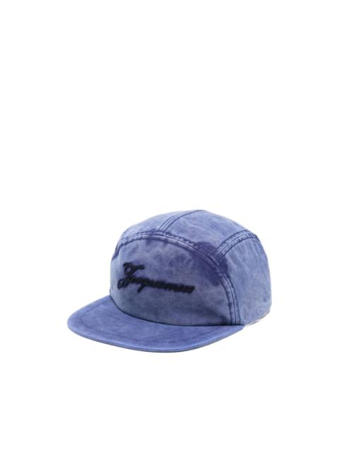 JACQUEMUS cursive-logo cap