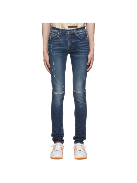 AMIRI Indigo Slash Jeans