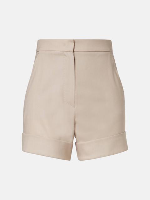 Max Mara Wool, mohair, and silk shorts