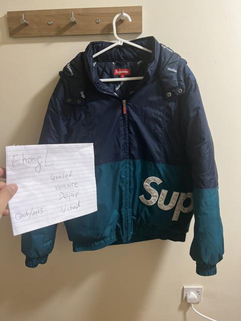 Supreme Supreme two-tone puffer jacket | ehongl | REVERSIBLE